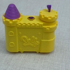Polly Pocket Sandcastle Compact Beach Playset  W Doll Y2K Kidcore Toys